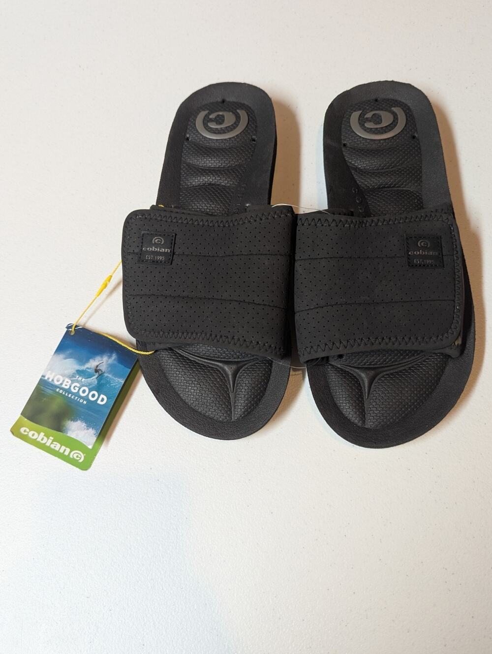 Cobian Men's Size 10 Hobgood Draino Camo Adjustable Slides Sandals NEW NWT
